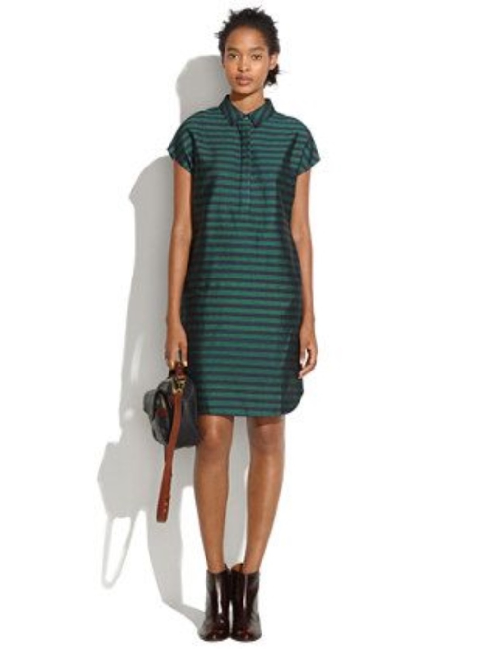 Madewell Striped Shift Dress - EUC